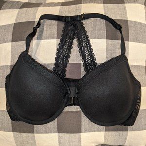 Auden Lightly Lined Lace Demi Racerback Bra